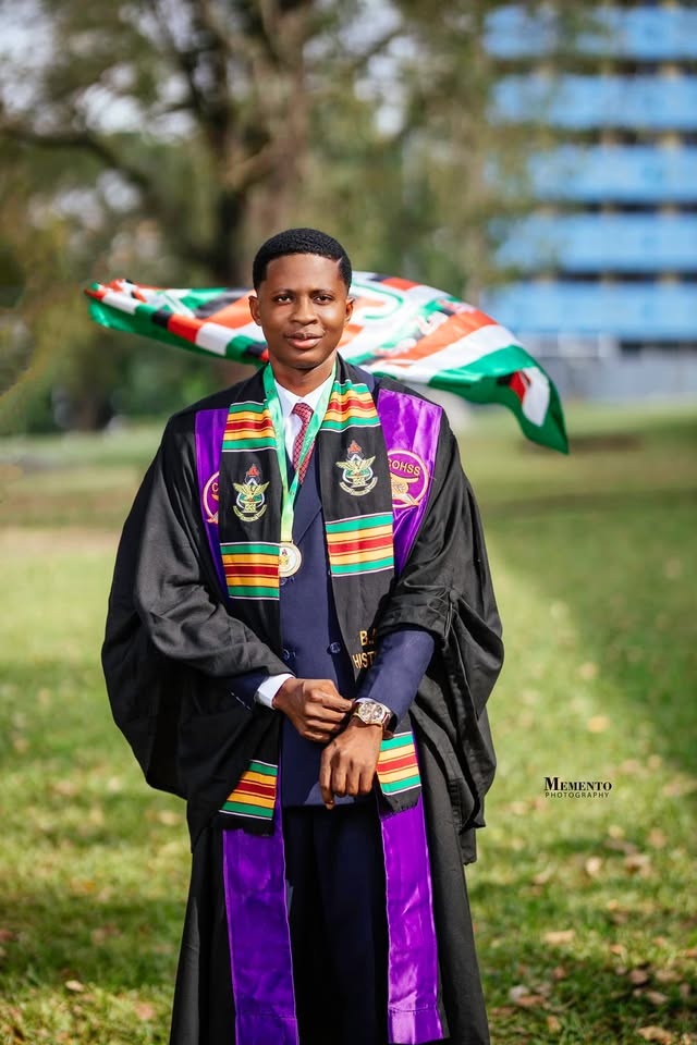 Big Hamza graduation photo 2