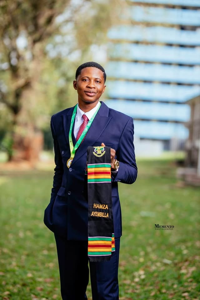 Big Hamza graduation photo 3