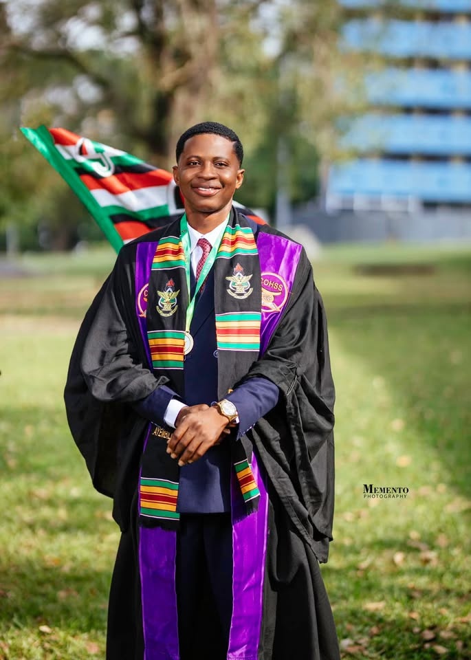 Big Hamza graduation photo 4